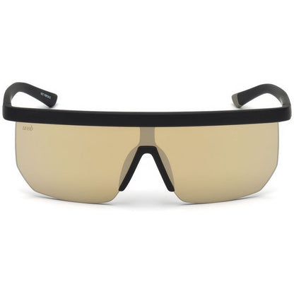 WEB EYEWEAR Gold Plastic Sunglasses