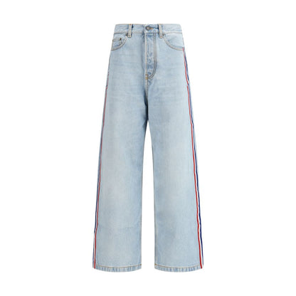 Fiorucci Light Blue Cotton Jeans Denim