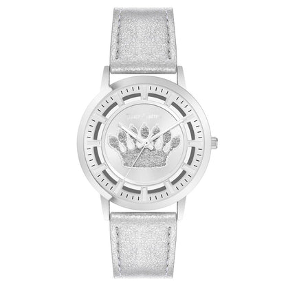 Juicy Couture Silver Plastic Dress Watch