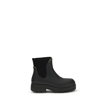 TRETORN Black Rubber Chelsea Boots