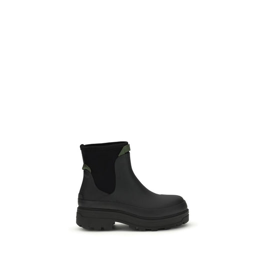 TRETORN Black Rubber Chelsea Boots