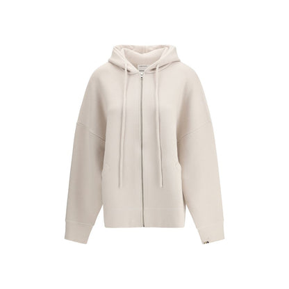 Extreme Cashmere White Cashmere Hoodie