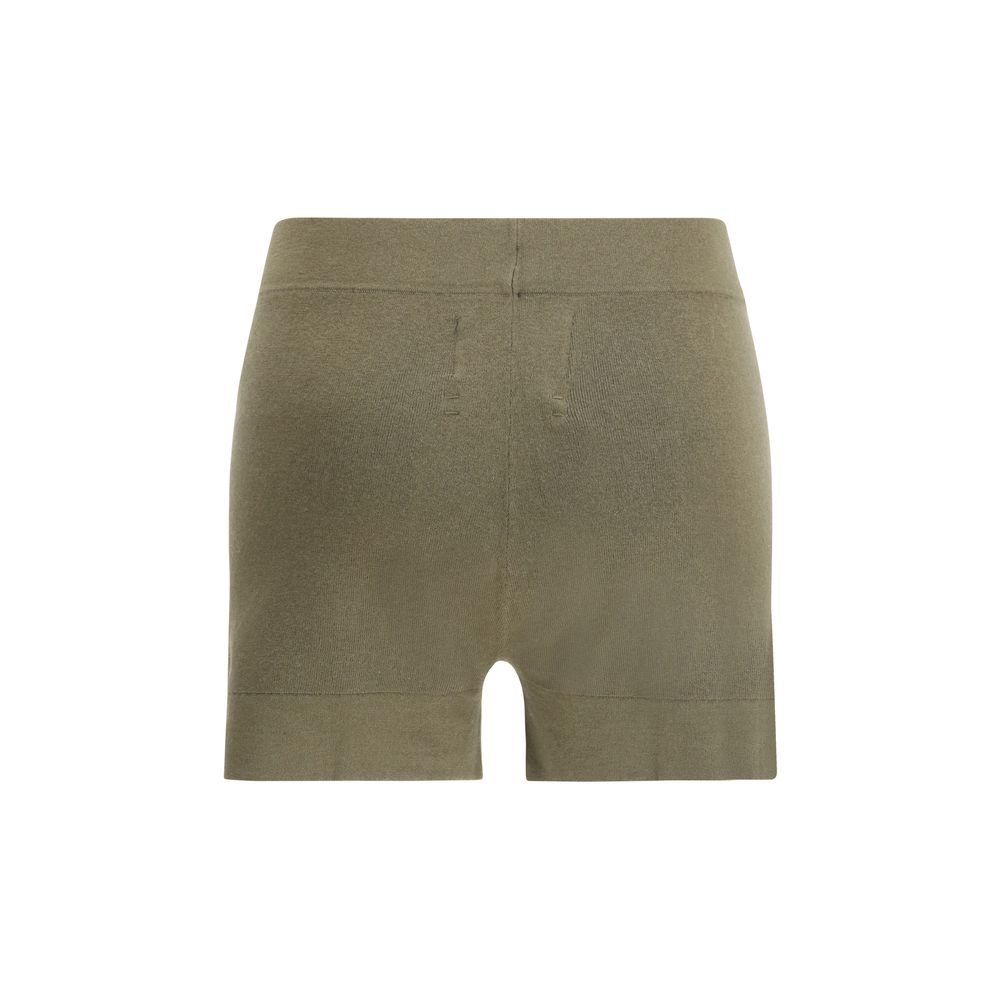 Extreme Cashmere Bicolor Cotton Bermuda Shorts