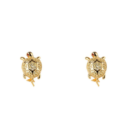 Lancaster Gold Silver Earrings