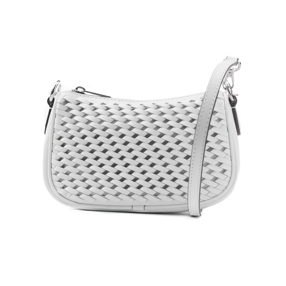 Michael Kors White Canvas Handbag