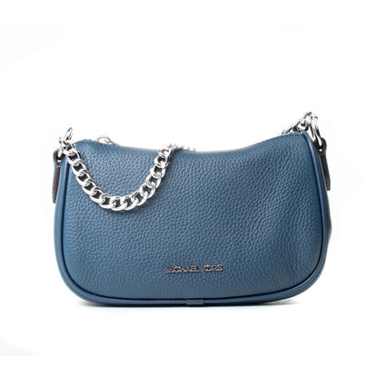 Michael Kors Blue Fur Shoulder Bag
