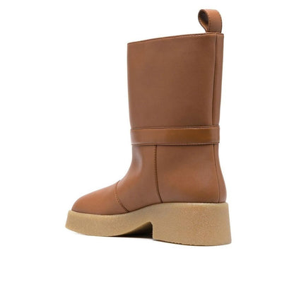 Stella McCartney Brown Polyethylene Rain Boots