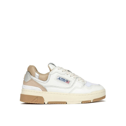 Sneakers basse in pelle bianca Autry