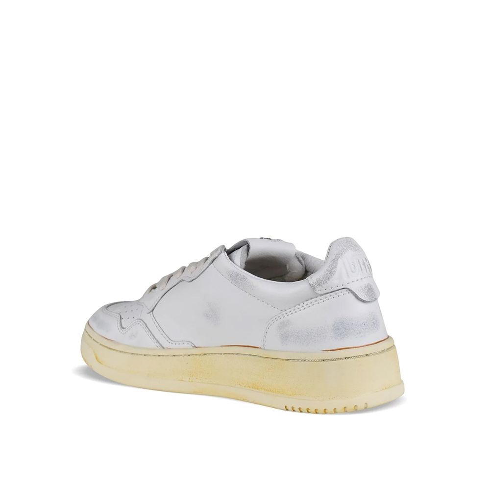 Sneakers basse in pelle bianca Autry