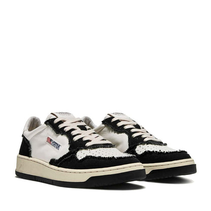 Autry White Leather Low Top Sneakers