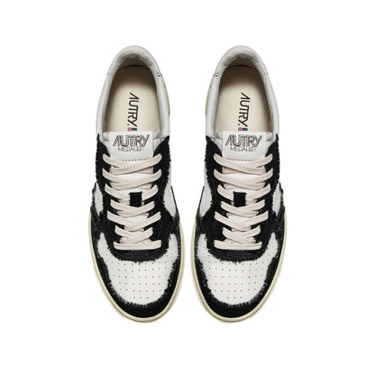 Autry White Leather Low Top Sneakers