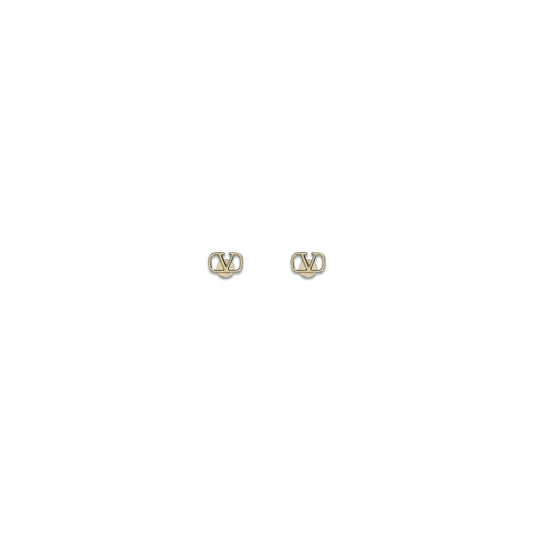Valentino Garavani Gold Metal Earrings