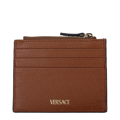 Versace Brown Leather Wallet