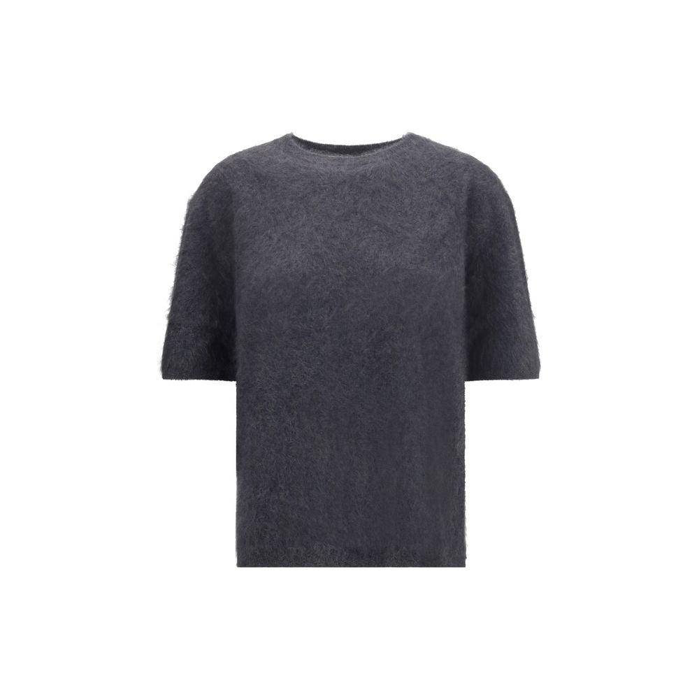 Lisa Yang Gray Cashmere Cashmere Sweater