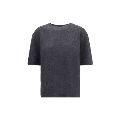 Lisa Yang Gray Cashmere Cashmere Sweater
