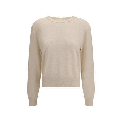 Lisa Yang Cream Fleece Wool Sweatshirt