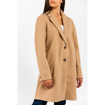 Gas Brown Marabou Coat