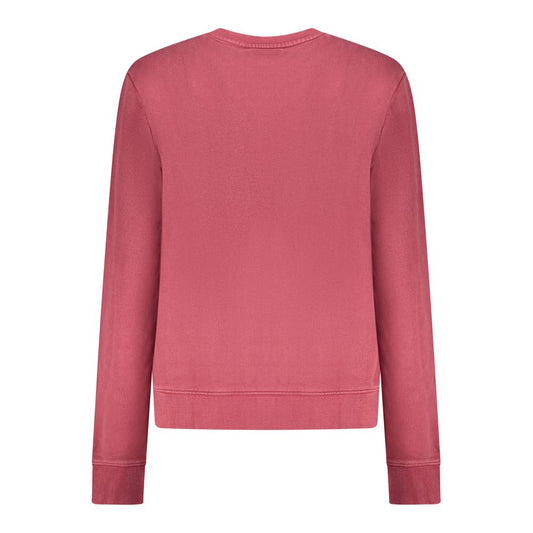 Guess Jeans Red Cotton Women Sweatshirt