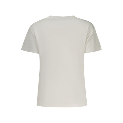Pepe Jeans White Cotton Women T-Shirt