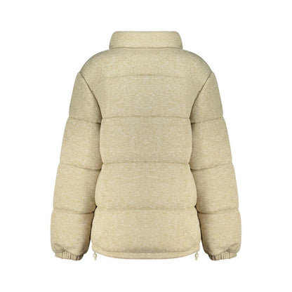 Guess Jeans Beige Polyester Coat