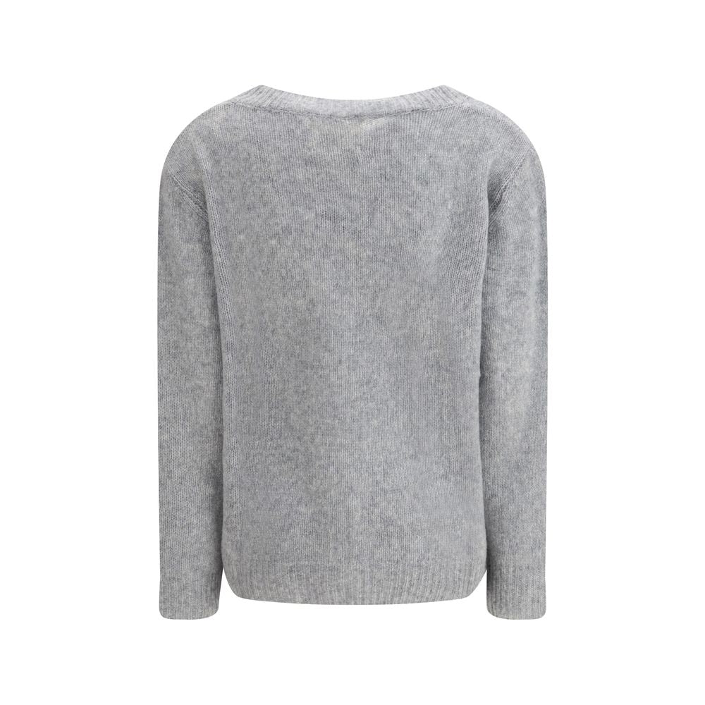 Lisa Yang Gray Cashmere Sweatshirt