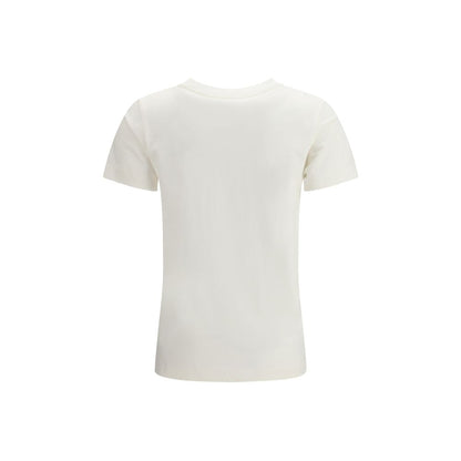 PINKO White Cotton T-Shirt