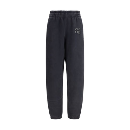 Alexander Wang Black Cotton Joggers (Workout Pants)