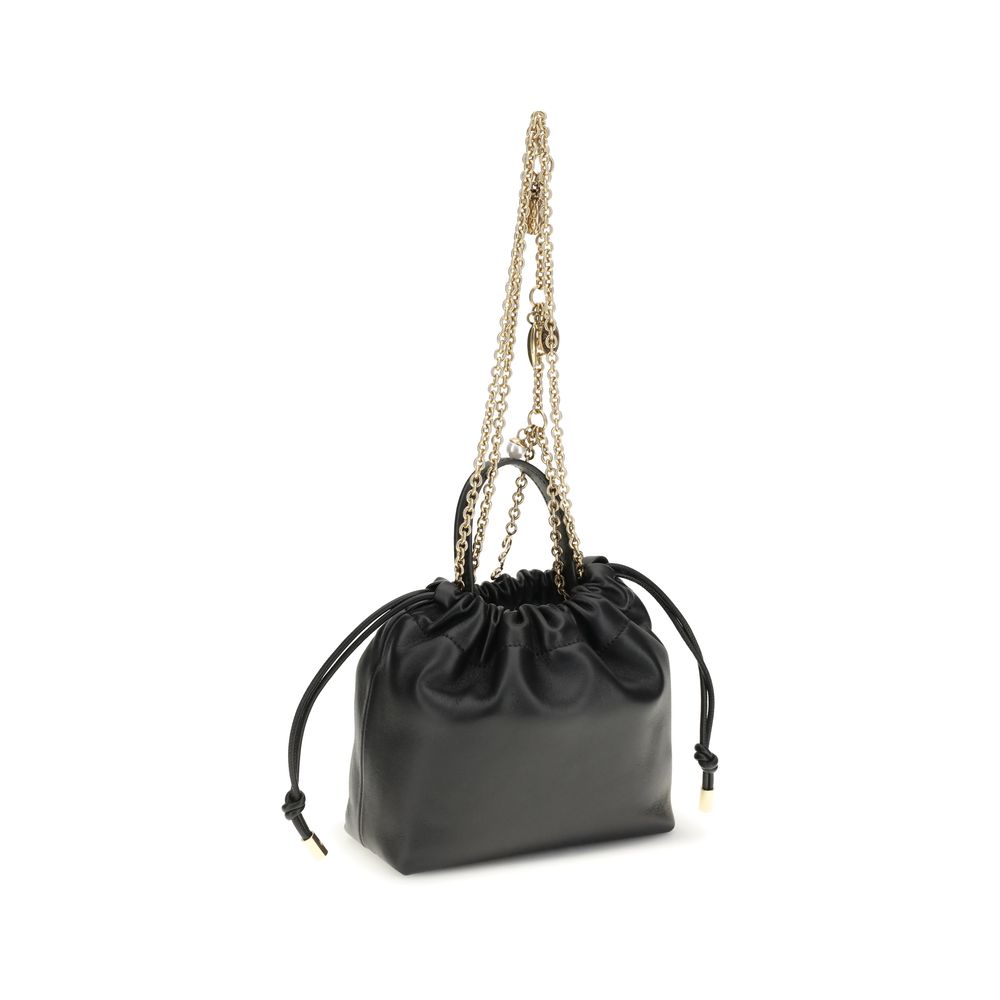 Chloé Black Calf Leather Bos Taurus Shoulder Bag