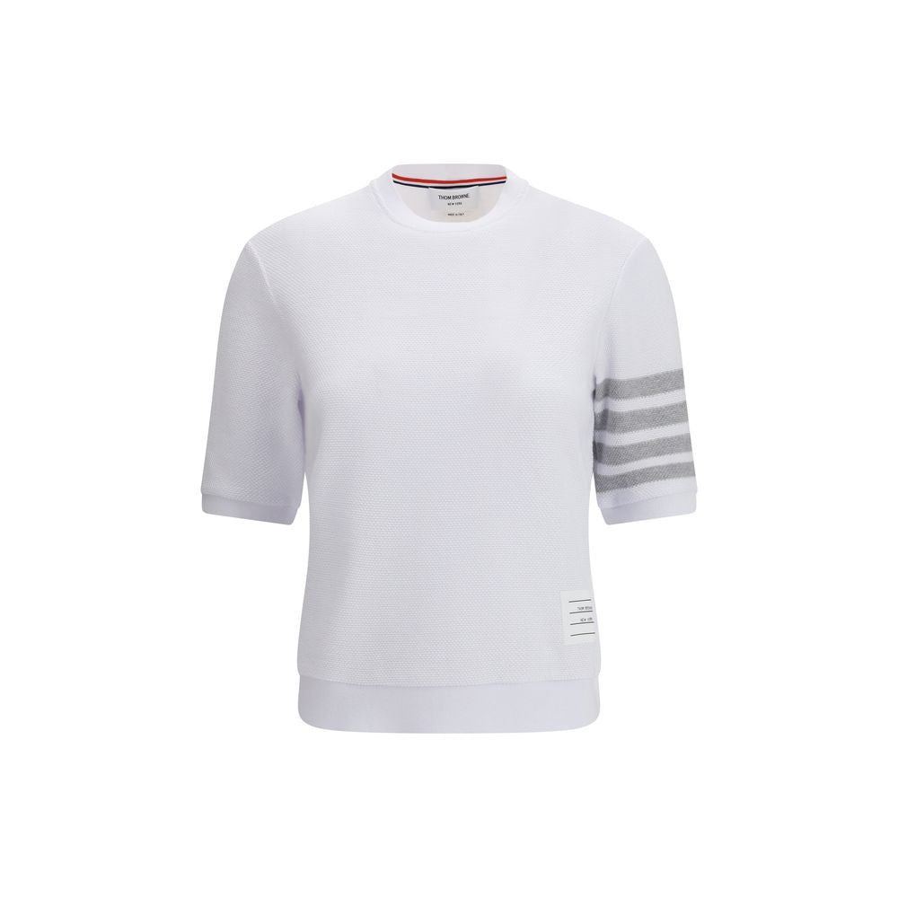 Thom Browne White Cotton Sportswear