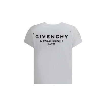 Givenchy White Cotton T-Shirt