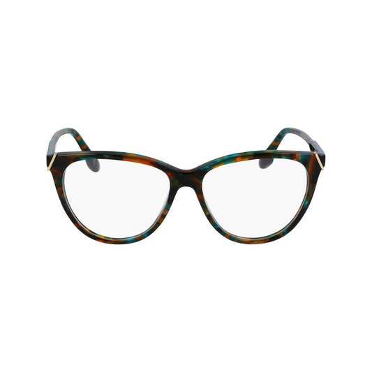 Victoria Beckham Brown Acetate Glasses (Frames)