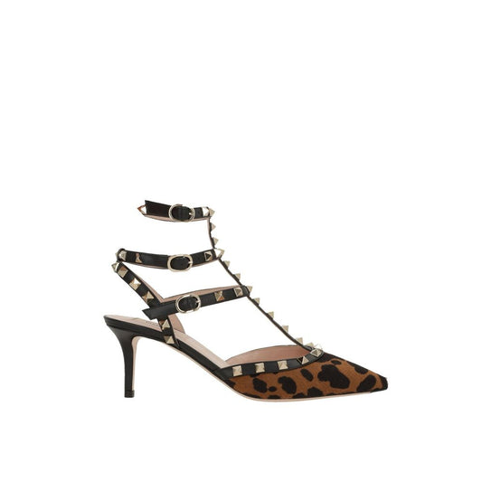 Valentino Garavani Black Calfskin Platform Pumps