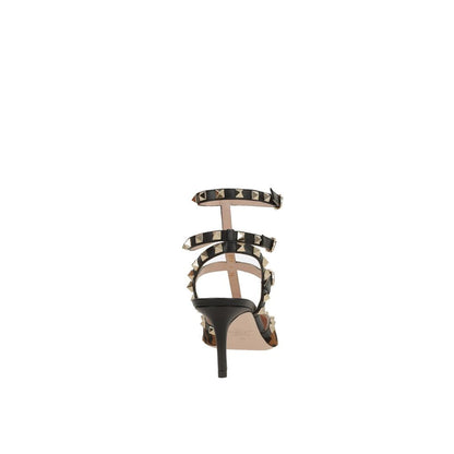 Valentino Garavani Black Calfskin Platform Pumps