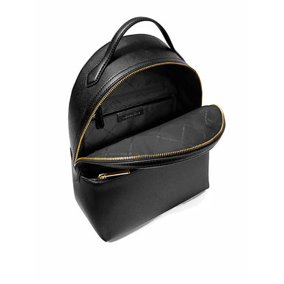 Michael Kors Black Leather Backpack