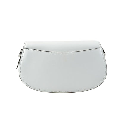 Michael Kors White Leather Shoulder Bag