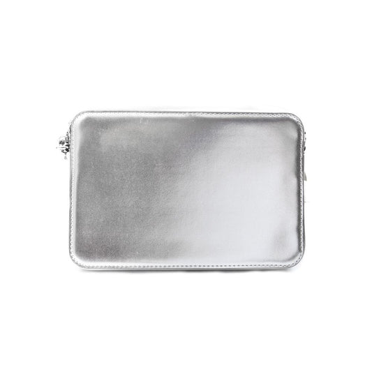 Michael Kors Gray Canvas Crossbody Bag