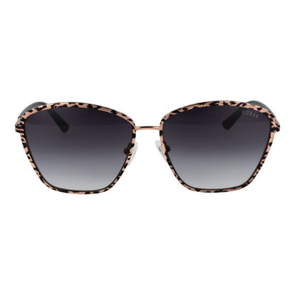 Guess Rose Gold Metal Sunglasses