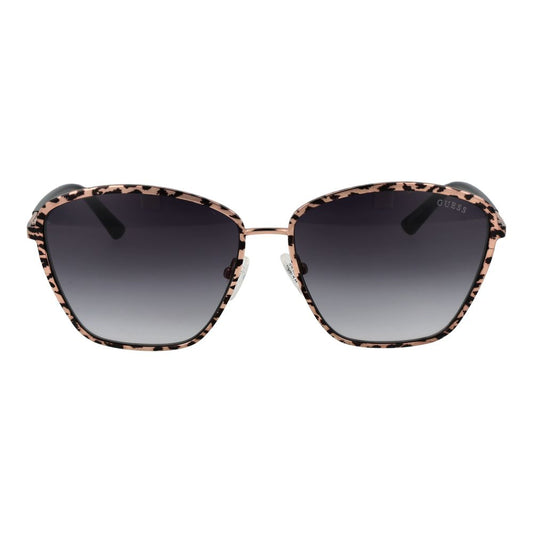 Guess Rose Gold Metal Sunglasses