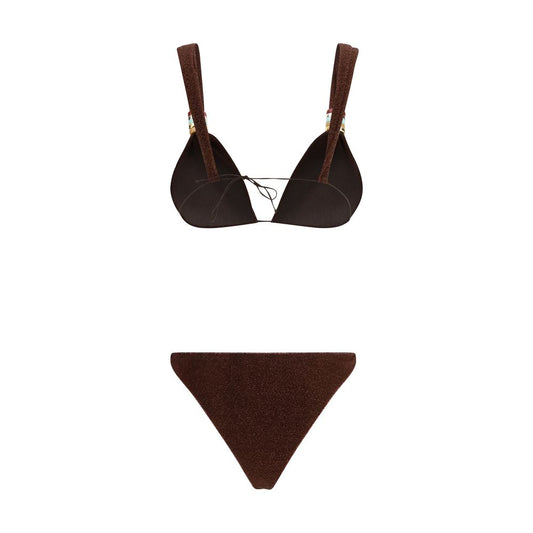 Oséree Brown Polyamide Bikini