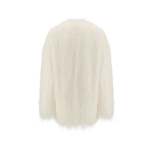 Loulou De Saison White Polyester Coat