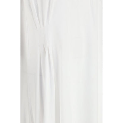 Loulou De Saison White Cotton Casual Dress