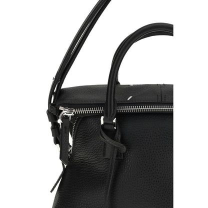 Margiela Black Calf Leather Bos Taurus Handbag