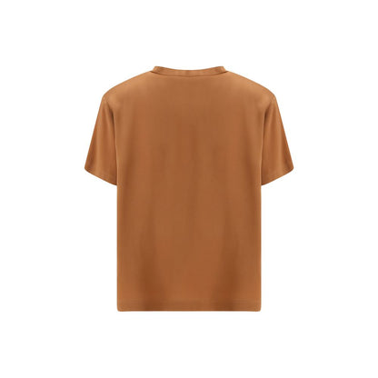 Fabiana Filippi Beige Viscose T-Shirt