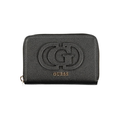Guess Jeans Nero Poliuretano Women Wallet