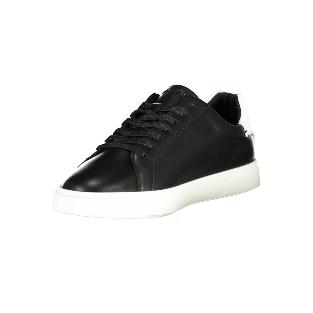 Calvin Klein Black Polyurethane Women Sneaker
