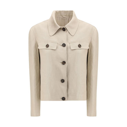Brunello Cucinelli Beige Linen Clothing