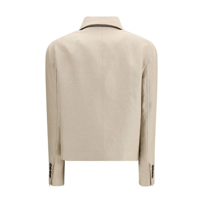 Brunello Cucinelli Beige Linen Clothing