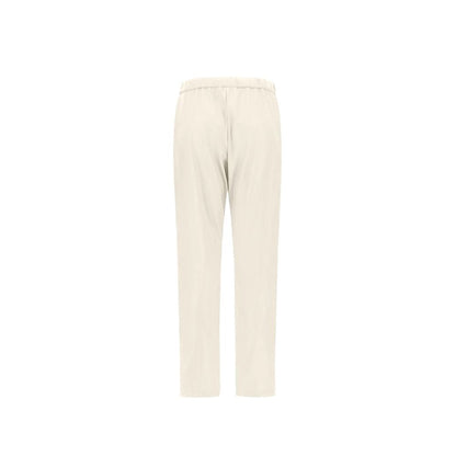 Herno White Leather Pants