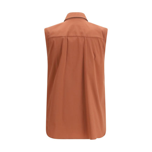 Brunello Cucinelli Multicolor Cotton Shirt