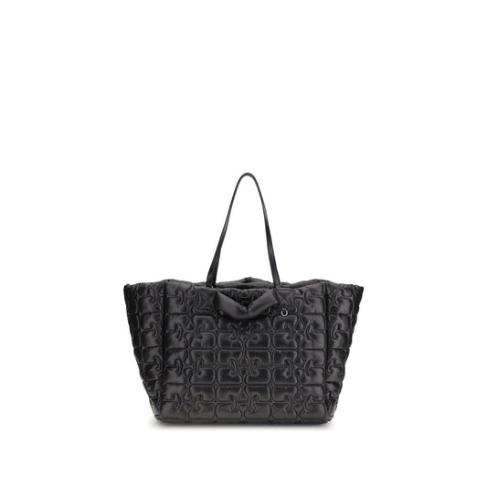 Ganni Black Recycled Polyamide Handbag